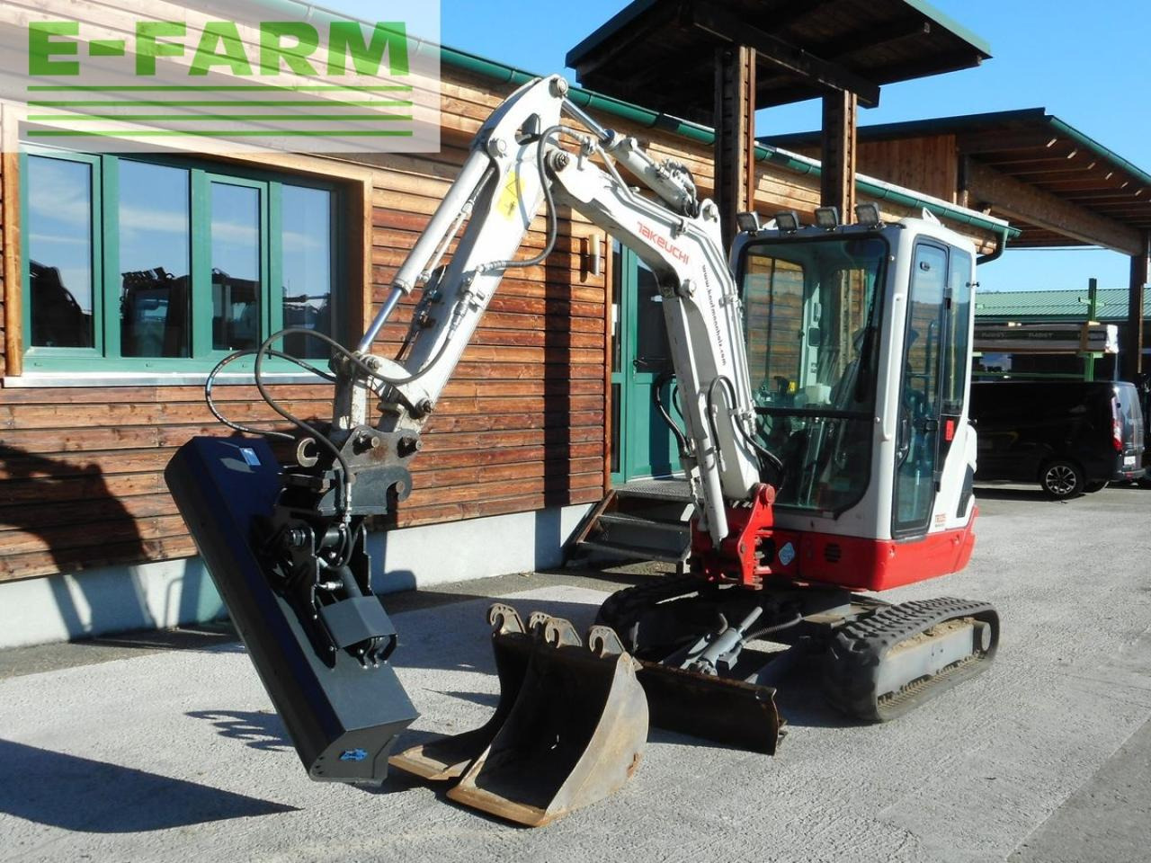 Takeuchi tb 225 ( 2.400kg ) mit hydr. verstellfahrwerk - Mini rýpadlo: obrázek 2 Takeuchi tb 225 ( 2.400kg ) mit hydr. verstellfahrwerk - Mini rýpadlo: obrázek 2