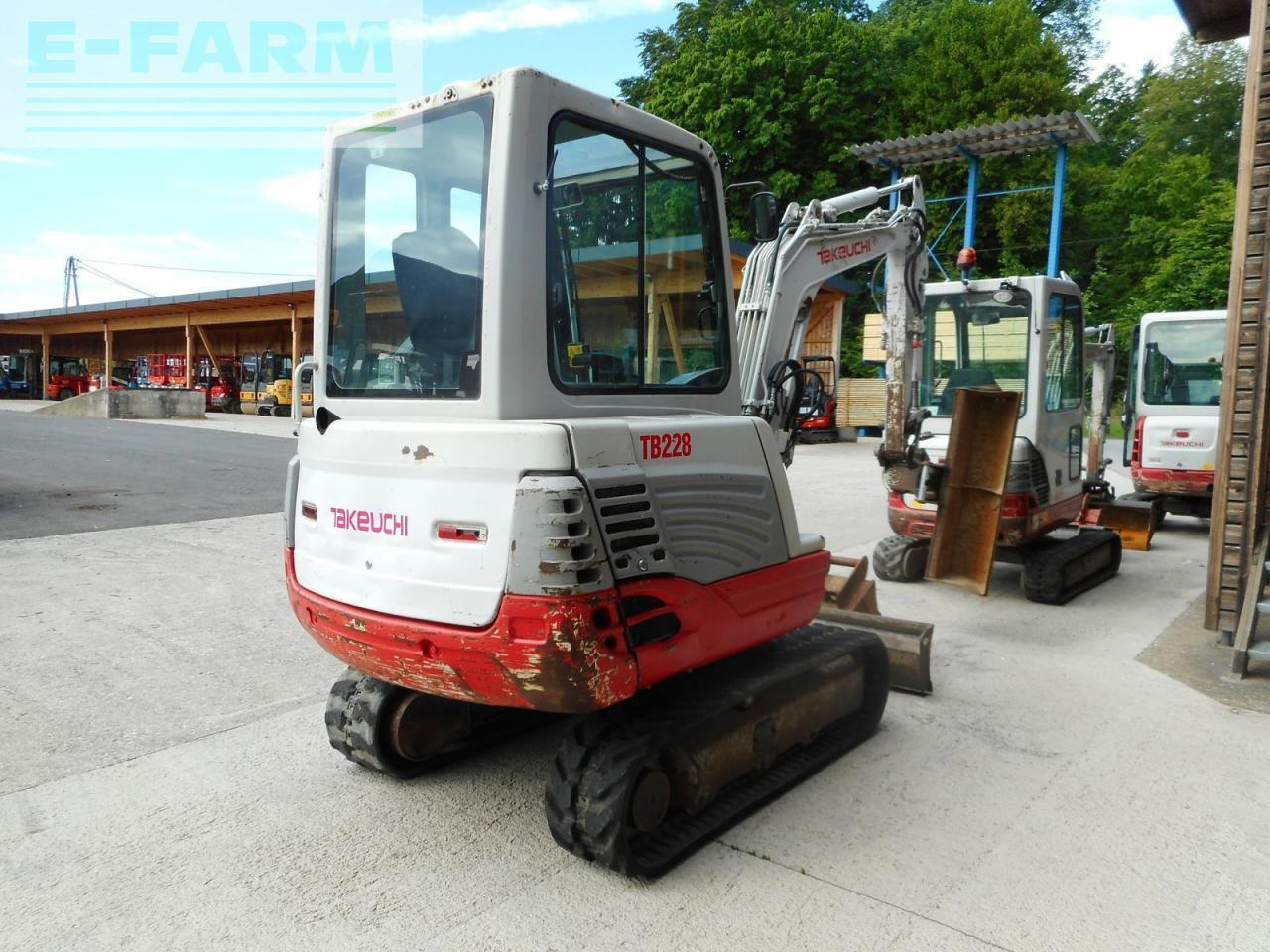 Takeuchi tb 228 ( 2.810kg ) powertilt - Mini rýpadlo: obrázek 4 Takeuchi tb 228 ( 2.810kg ) powertilt - Mini rýpadlo: obrázek 4