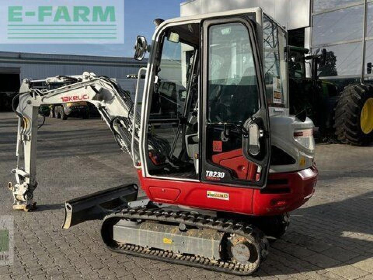 Takeuchi tb 230 - Mini rýpadlo: obrázek 5 Takeuchi tb 230 - Mini rýpadlo: obrázek 5