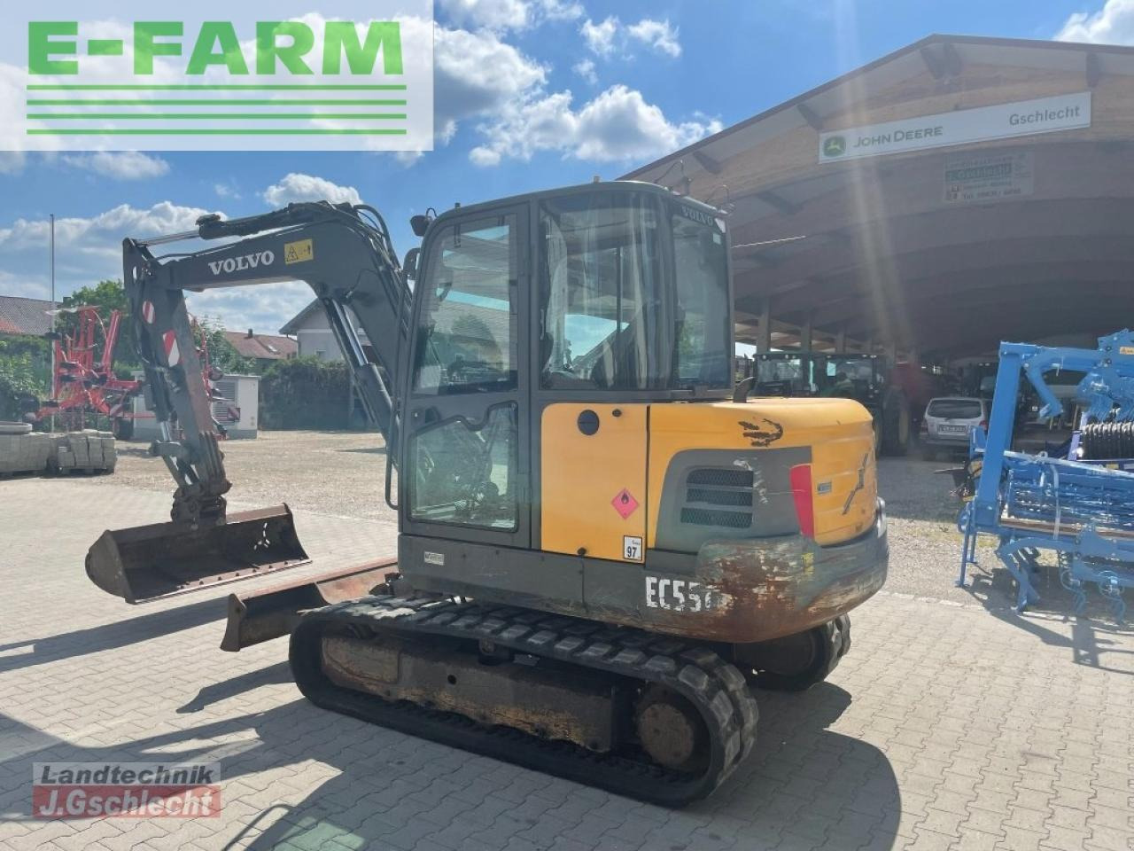 Volvo ec 55c - Mini rýpadlo: obrázek 2 Volvo ec 55c - Mini rýpadlo: obrázek 2