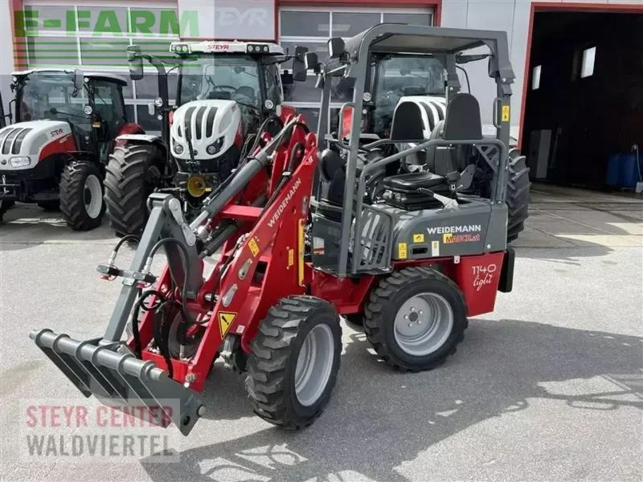Weidemann 1140 light - Kolový nakladač: obrázek 1 Weidemann 1140 light - Kolový nakladač: obrázek 1