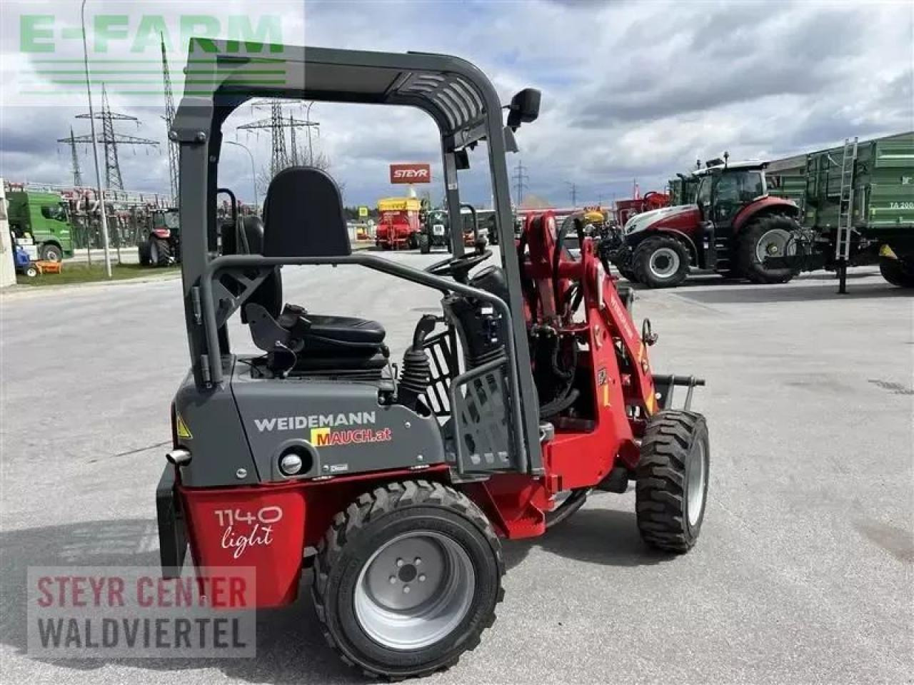 Weidemann 1140 light - Kolový nakladač: obrázek 3 Weidemann 1140 light - Kolový nakladač: obrázek 3