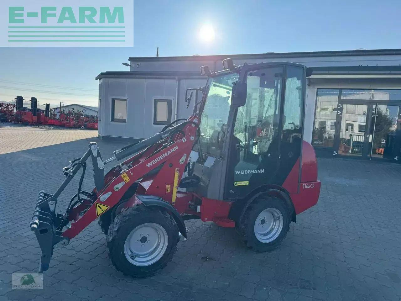 Weidemann 1160 - Kolový nakladač: obrázek 2 Weidemann 1160 - Kolový nakladač: obrázek 2
