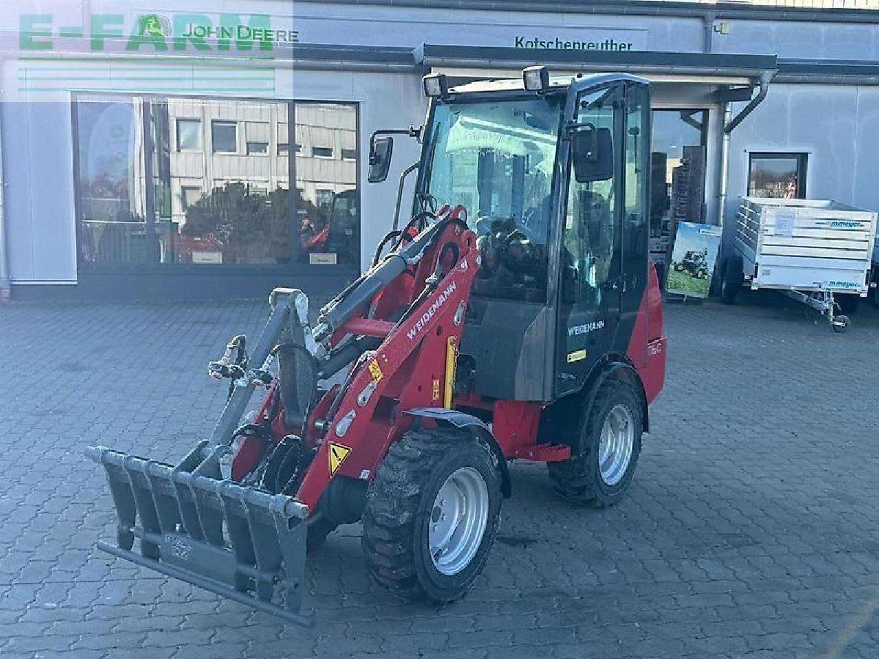Weidemann 1160 - Mini rýpadlo: obrázek 1 Weidemann 1160 - Mini rýpadlo: obrázek 1