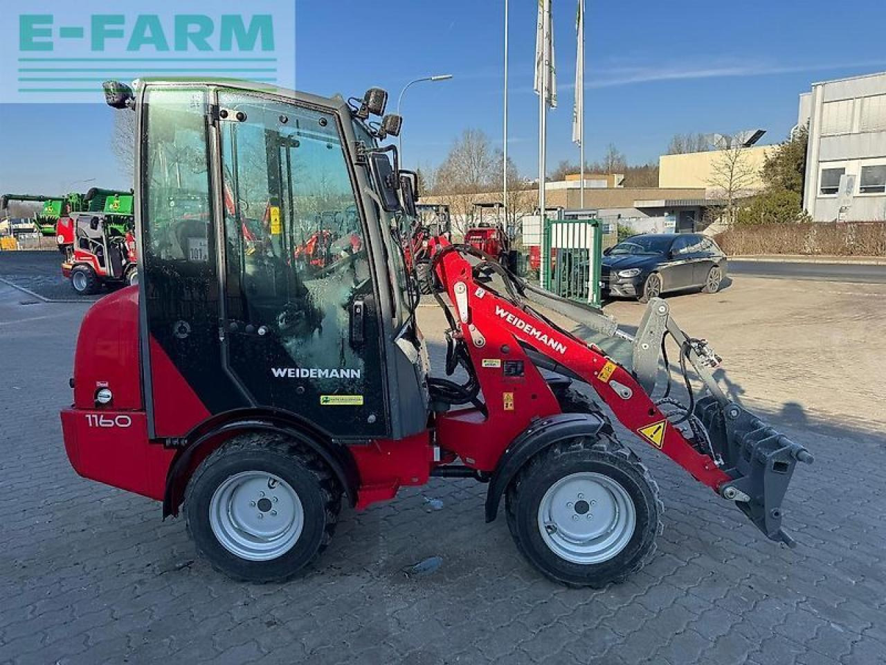 Weidemann 1160 - Mini rýpadlo: obrázek 5 Weidemann 1160 - Mini rýpadlo: obrázek 5