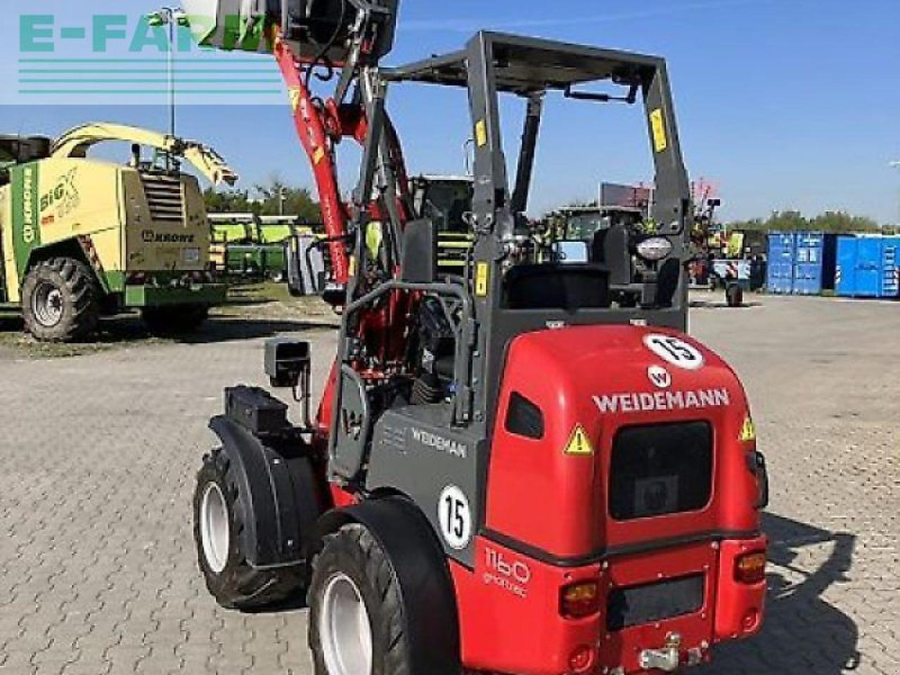 Weidemann 1160 ehoftrac - Mini rýpadlo: obrázek 2 Weidemann 1160 ehoftrac - Mini rýpadlo: obrázek 2