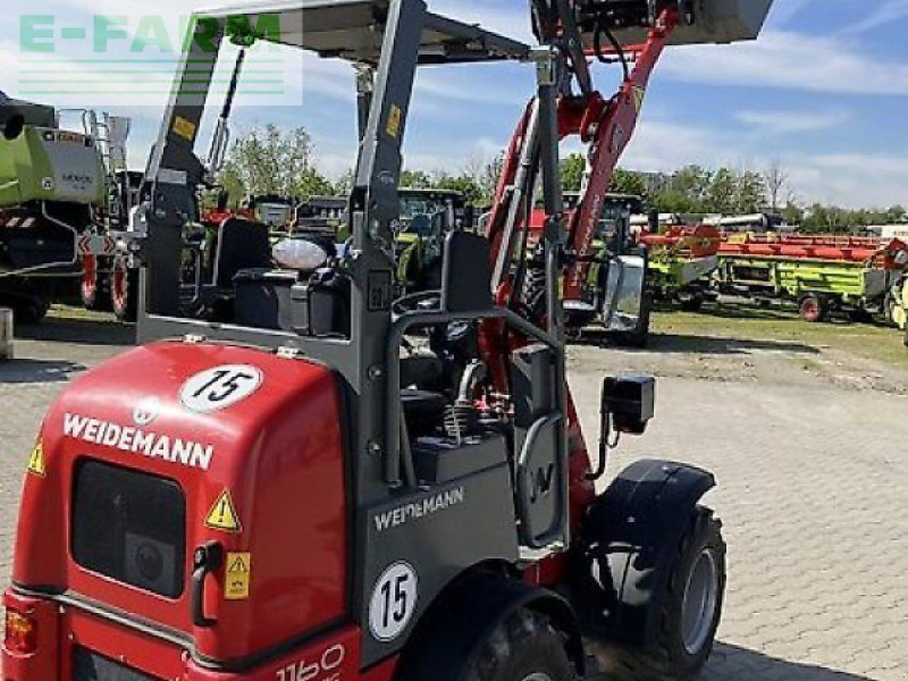Weidemann 1160 ehoftrac - Mini rýpadlo: obrázek 3 Weidemann 1160 ehoftrac - Mini rýpadlo: obrázek 3