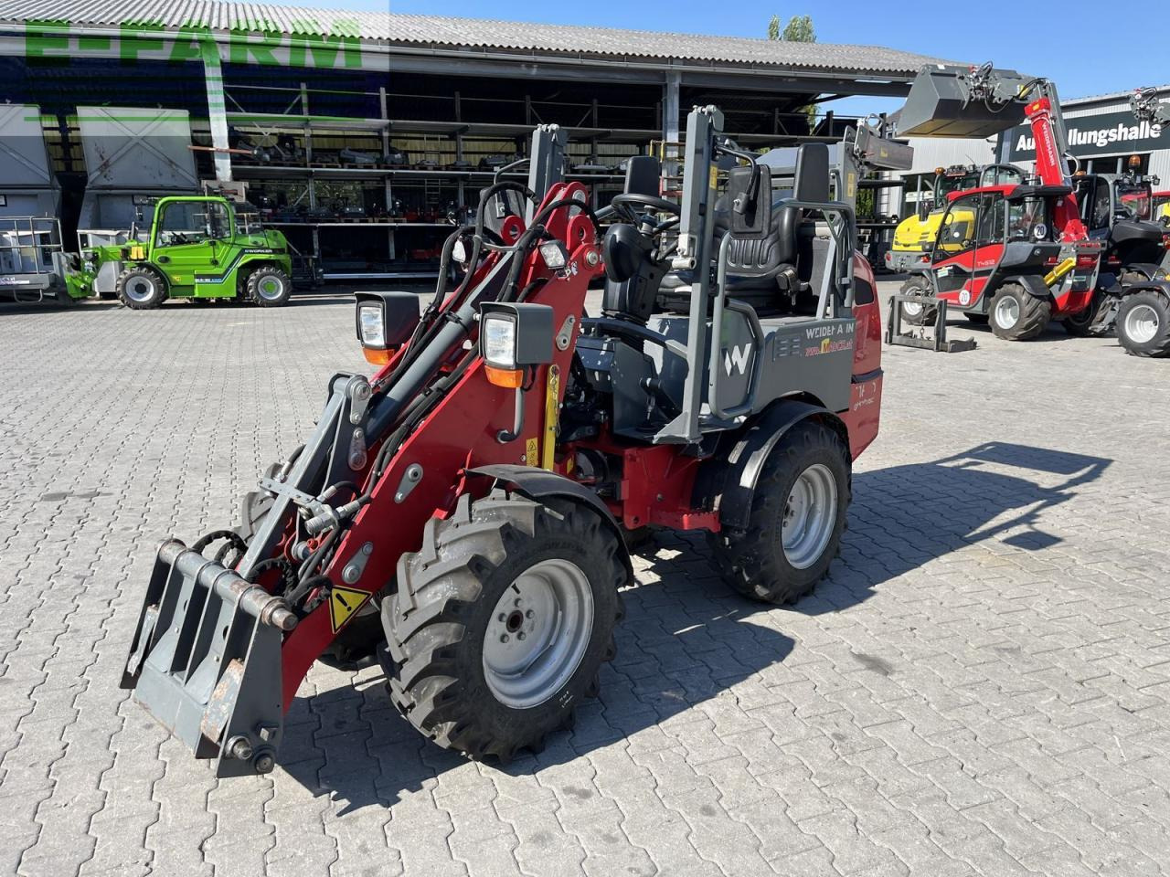 Weidemann 1160e mit 1400h, hohe hubhöhe - Mini rýpadlo: obrázek 1 Weidemann 1160e mit 1400h, hohe hubhöhe - Mini rýpadlo: obrázek 1