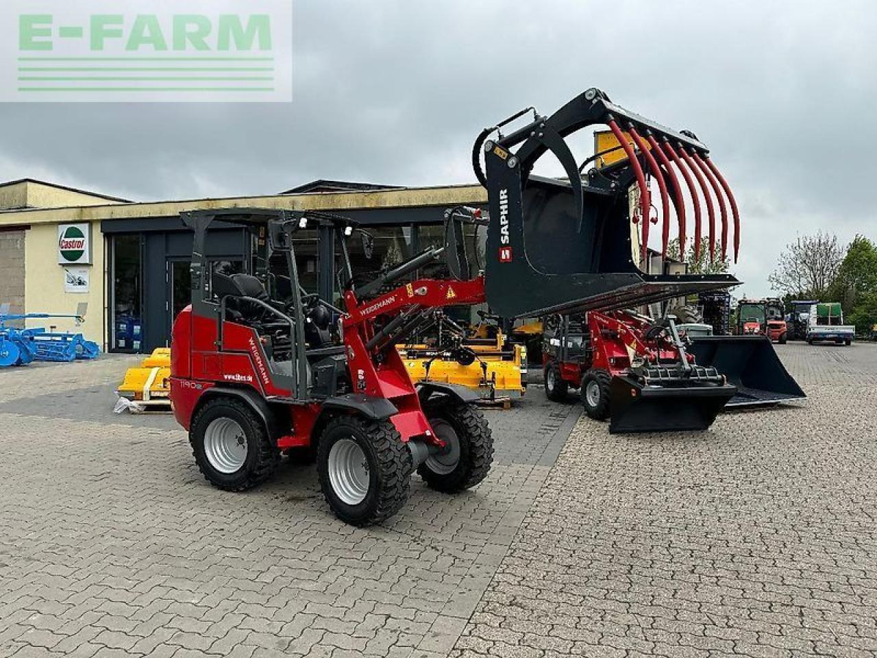 Weidemann 1190e - Mini rýpadlo: obrázek 3 Weidemann 1190e - Mini rýpadlo: obrázek 3