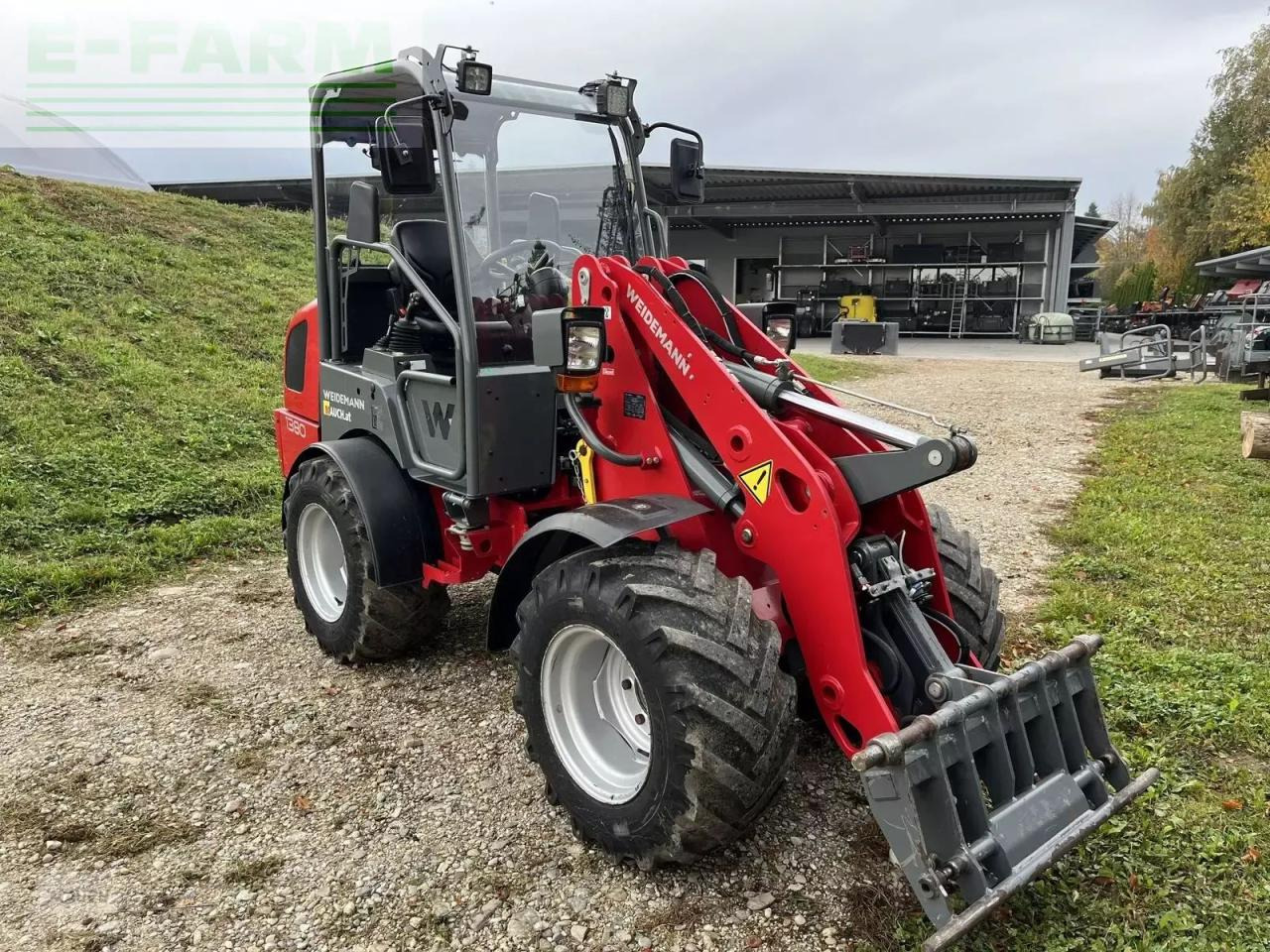 Weidemann 1380 mit stvzo / 30km/h/ euroaufnahme - Kolový nakladač: obrázek 5 Weidemann 1380 mit stvzo / 30km/h/ euroaufnahme - Kolový nakladač: obrázek 5