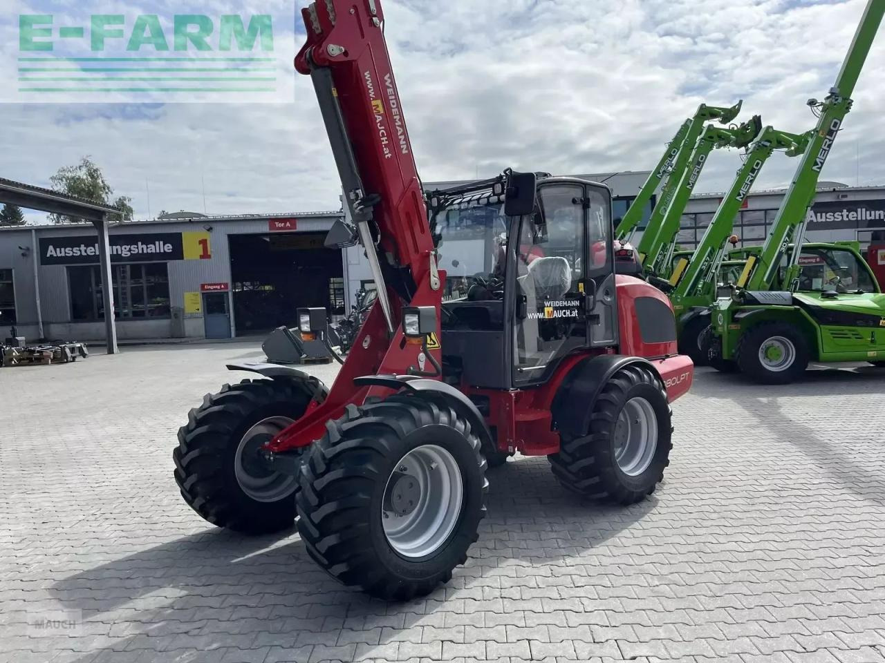 Weidemann 4080lp tele 30km/h - Kolový nakladač: obrázek 3 Weidemann 4080lp tele 30km/h - Kolový nakladač: obrázek 3