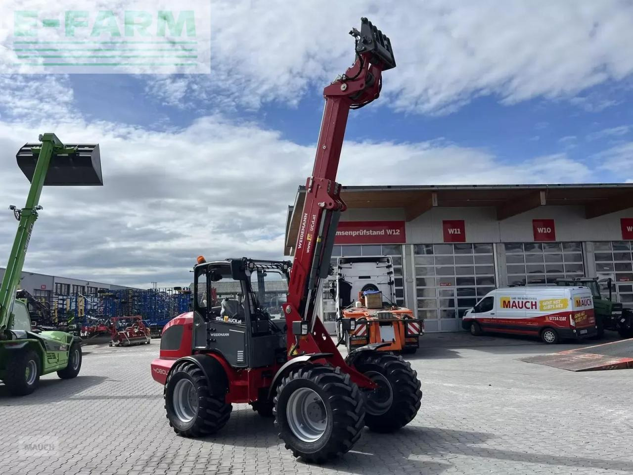 Weidemann 4080lp tele 30km/h - Kolový nakladač: obrázek 1 Weidemann 4080lp tele 30km/h - Kolový nakladač: obrázek 1