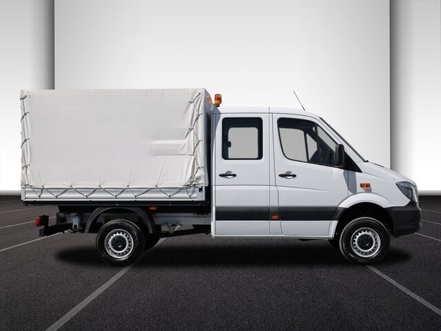 Plachtová dodávka, Dodávka s dvojitou kabinou MERCEDES-BENZ Sprinter 316CDI DOKA,Allrad,AHK,TCO,Standhzg....: obrázek 20