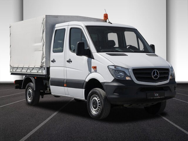 Plachtová dodávka, Dodávka s dvojitou kabinou MERCEDES-BENZ Sprinter 316CDI DOKA,Allrad,AHK,TCO,Standhzg....: obrázek 19