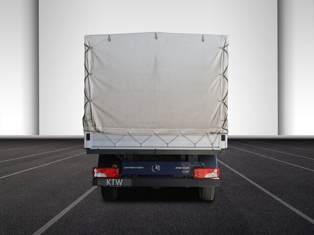 Plachtová dodávka, Dodávka s dvojitou kabinou MERCEDES-BENZ Sprinter 316CDI DOKA,Allrad,Klima: obrázek 21