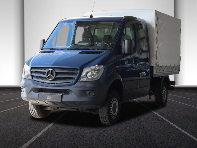 Plachtová dodávka, Dodávka s dvojitou kabinou MERCEDES-BENZ Sprinter 316CDI DOKA,Allrad,Klima: obrázek 17