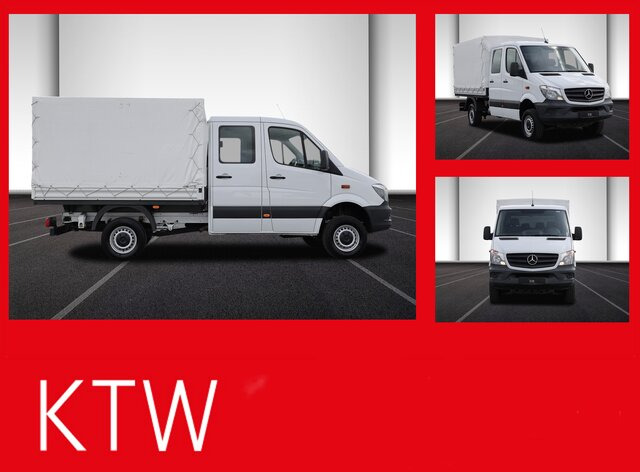 MERCEDES-BENZ Sprinter 316CDI DOKA,Allrad,Klima,Standhzg. - Plachtová dodávka, Dodávka s dvojitou kabinou: obrázek 1 MERCEDES-BENZ Sprinter 316CDI DOKA,Allrad,Klima,Standhzg. - Plachtová dodávka, Dodávka s dvojitou kabinou: obrázek 1