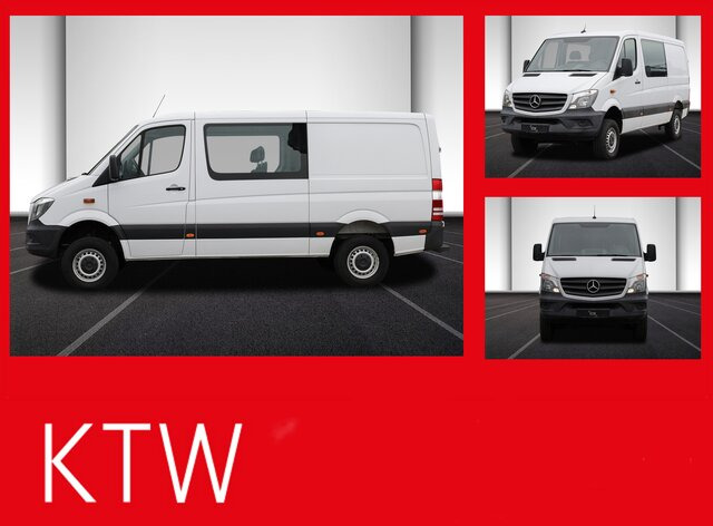 Minibus, Mikrobus MERCEDES-BENZ Sprinter316 Mixto,Allrad,Flach,6Sitzer,Klima: obrázek 1