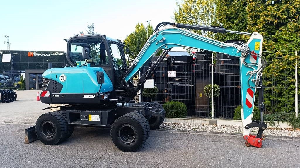 Bobcat Mobilbagger E 57 W, Schnellwechsler MS08, Allrad - Kolesové rýpadlo: obrázek 2 Bobcat Mobilbagger E 57 W, Schnellwechsler MS08, Allrad - Kolesové rýpadlo: obrázek 2