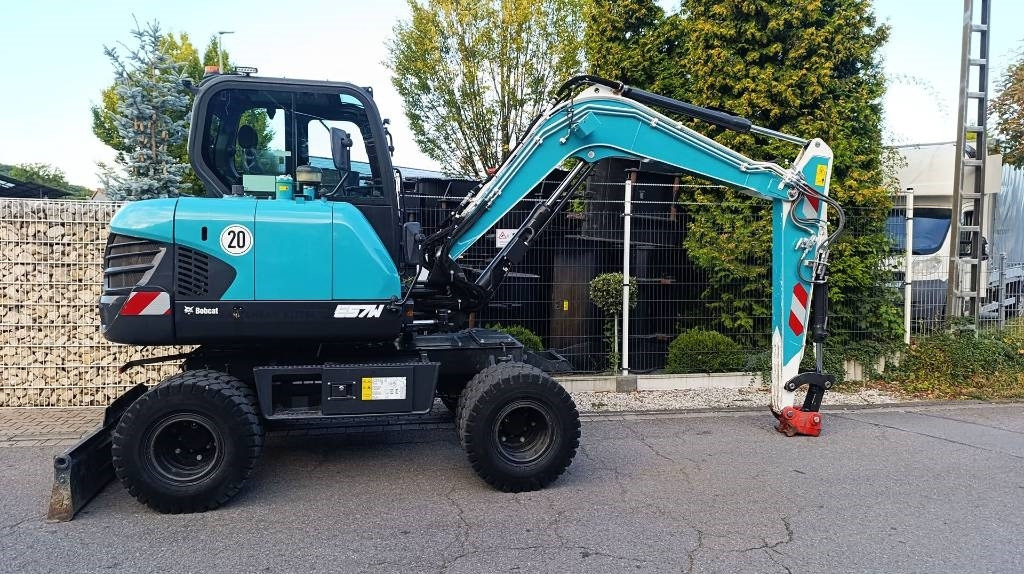 Bobcat Mobilbagger E 57 W, Schnellwechsler MS08, Allrad - Kolesové rýpadlo: obrázek 5 Bobcat Mobilbagger E 57 W, Schnellwechsler MS08, Allrad - Kolesové rýpadlo: obrázek 5