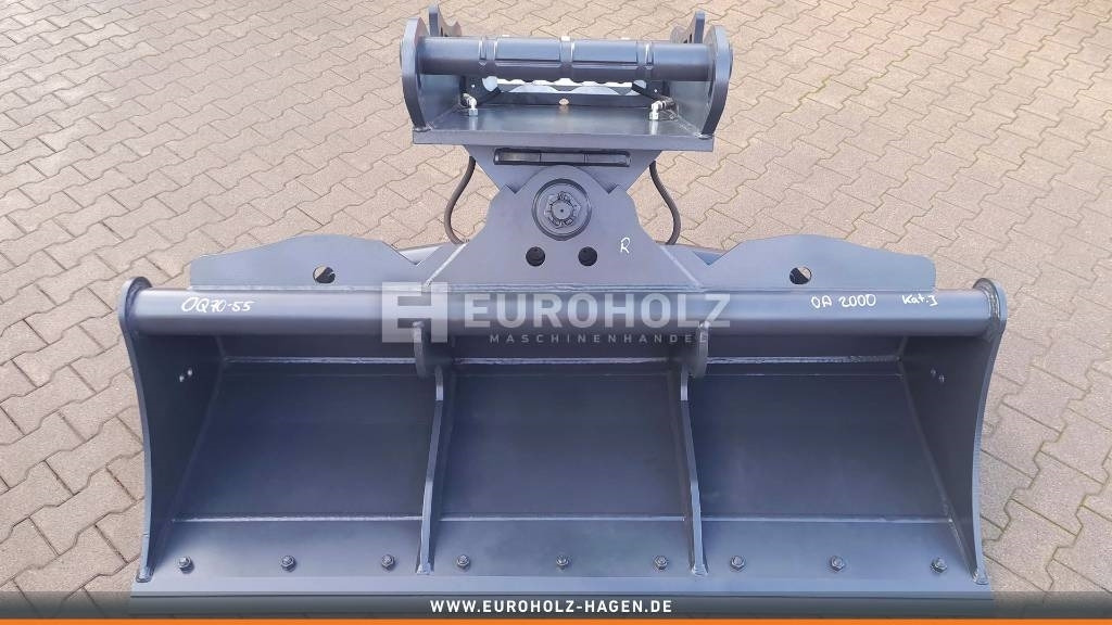 Nový Lžíce na bagr pro Stavební technika EH Hydraulischer Grabenräumlöffel mit UWG MS CW OQ: obrázek 17