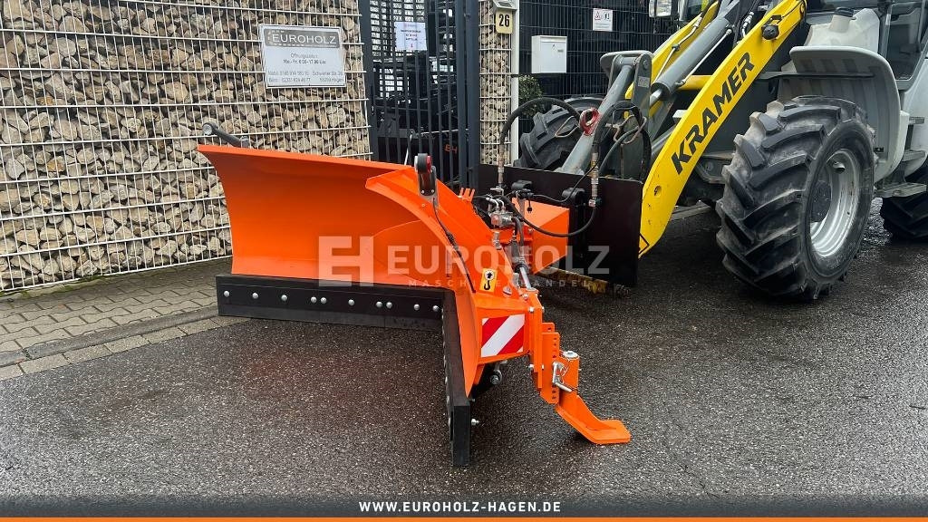 Nový Sněžný pluh pro Zemědělská technika Schneeschild Planierschild hydraulisch 4-Wege PU-2: obrázek 21