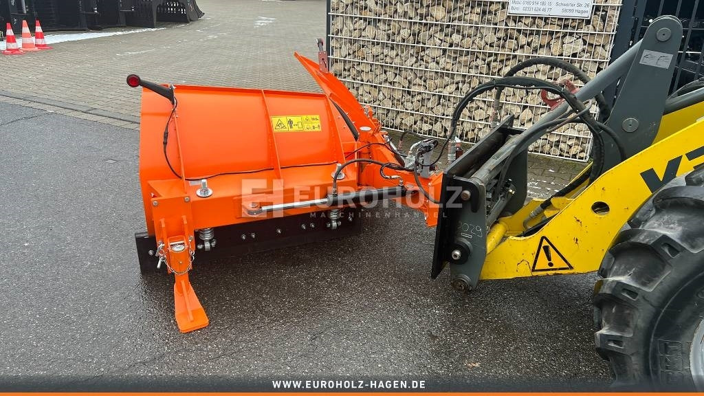Nový Sněžný pluh pro Zemědělská technika Schneeschild Planierschild hydraulisch 4-Wege PU-2: obrázek 23
