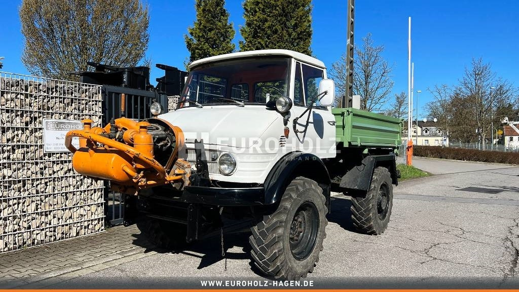 Unimog 406 Allrad Zapfwelle Luftkompressor Pritsche AHK - Podvozek s kabinou: obrázek 1 Unimog 406 Allrad Zapfwelle Luftkompressor Pritsche AHK - Podvozek s kabinou: obrázek 1