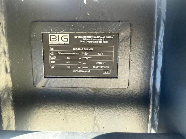 Big Tieflöffel 50 cm mit Martin M3 Aufnahme - Lžíce: obrázek 4 Big Tieflöffel 50 cm mit Martin M3 Aufnahme - Lžíce: obrázek 4