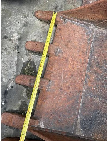 Big Tieflöffel 55 cm Arbeitsbreite und Zähnen - Lžíce: obrázek 4 Big Tieflöffel 55 cm Arbeitsbreite und Zähnen - Lžíce: obrázek 4