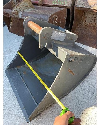 Kinshofer 50 cm Tieflöffel mit Lehnhoff MS01 Aufnahme - Lžíce na bagr: obrázek 1 Kinshofer 50 cm Tieflöffel mit Lehnhoff MS01 Aufnahme - Lžíce na bagr: obrázek 1