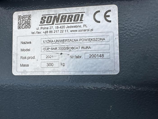 Big Schwergutschaufel 200 cm mit Bobcat Teleskoplader Aufnahme - Příslušenství: obrázek 4 Big Schwergutschaufel 200 cm mit Bobcat Teleskoplader Aufnahme - Příslušenství: obrázek 4