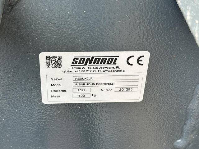Sonarol John Deere Adapter pass. zu Euro Aufnahme - Příslušenství: obrázek 3 Sonarol John Deere Adapter pass. zu Euro Aufnahme - Příslušenství: obrázek 3