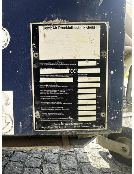 Stavební technika COMP AIR C38G DLT 0407 Kompressor: obrázek 10 Stavební technika COMP AIR C38G DLT 0407 Kompressor: obrázek 10