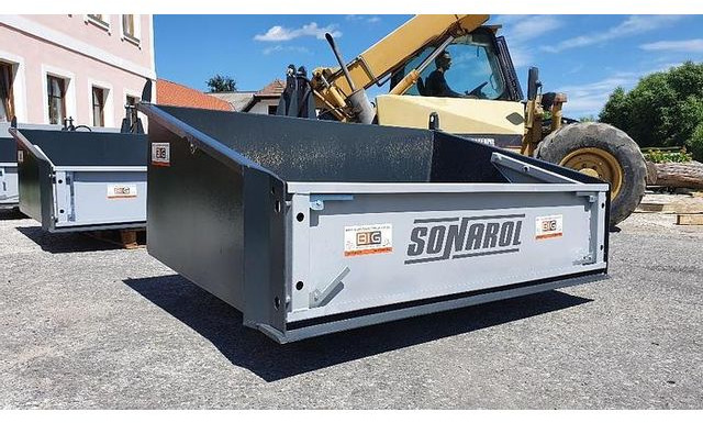 Schwerlast Transportbox / Kippmulde 180 cm mit 3 Punkt- & Euro Aufnahme - Tahač: obrázek 1 Schwerlast Transportbox / Kippmulde 180 cm mit 3 Punkt- & Euro Aufnahme - Tahač: obrázek 1