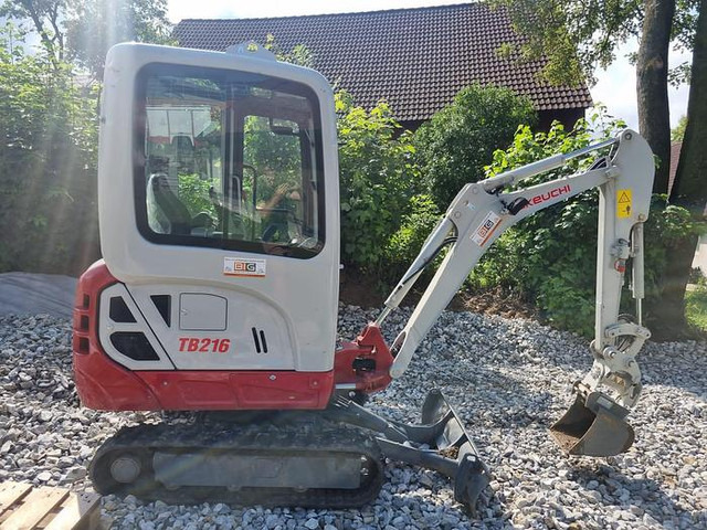 Takeuchi TB216 Minibagger - Mini rýpadlo: obrázek 2 Takeuchi TB216 Minibagger - Mini rýpadlo: obrázek 2