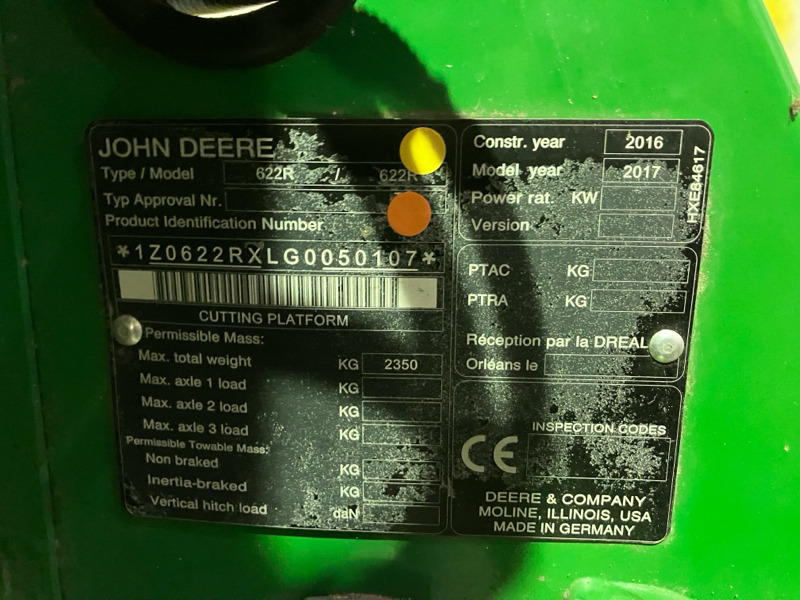 John Deere T560 mit 622R Schneidwerk - Sklízecí mlátička: obrázek 2 John Deere T560 mit 622R Schneidwerk - Sklízecí mlátička: obrázek 2