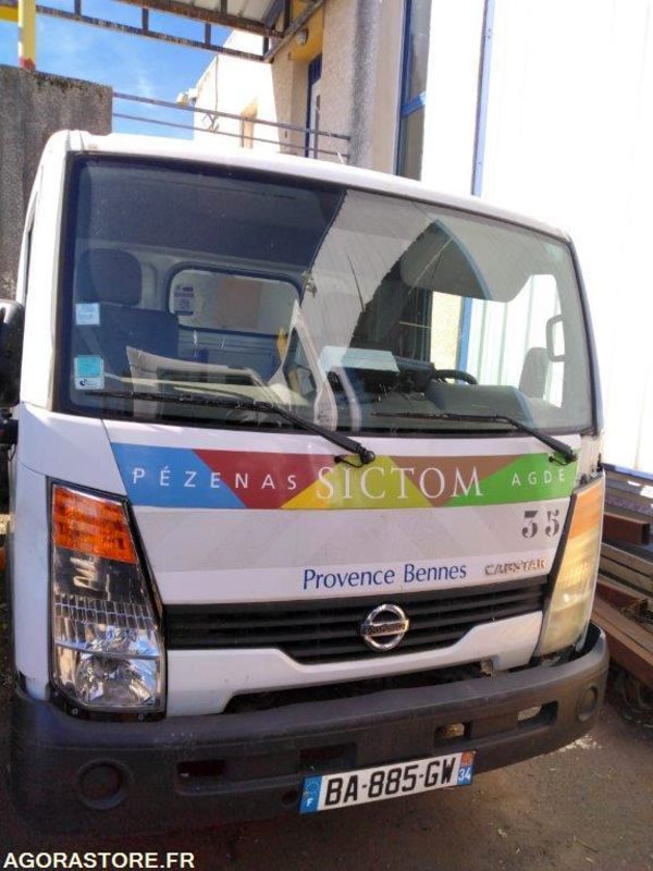 BA-885-GW MICRO BENNE NISSAN CABSTAR 203336 kms 2007 - Dodávka sklápěč: obrázek 1 BA-885-GW MICRO BENNE NISSAN CABSTAR 203336 kms 2007 - Dodávka sklápěč: obrázek 1