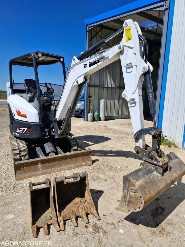 BOBCAT E27z 2023 520h - Mini rýpadlo: obrázek 1 BOBCAT E27z 2023 520h - Mini rýpadlo: obrázek 1