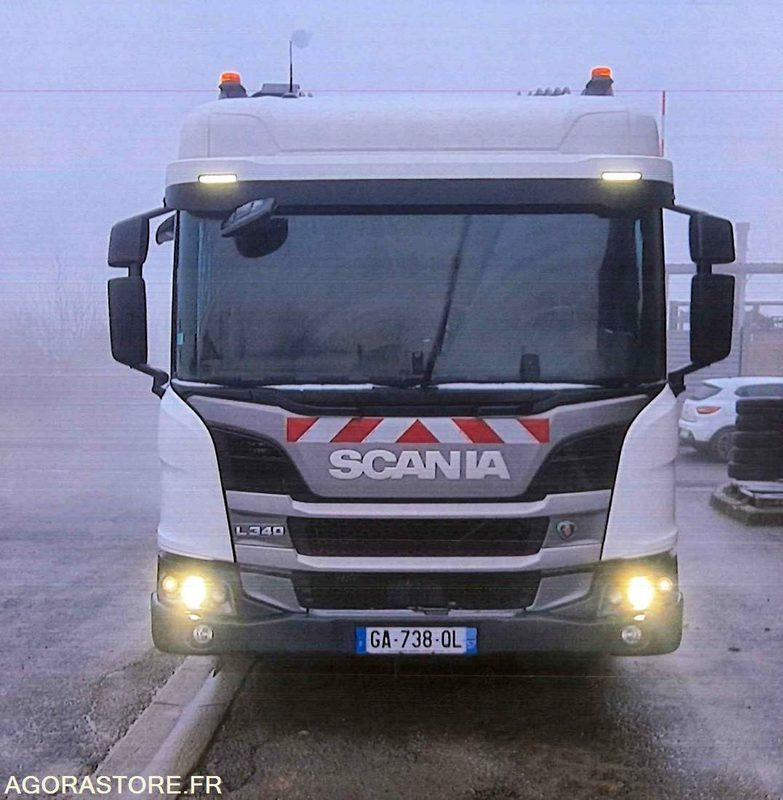 BOM SCANIA L340 71926 kms 2021 GNV - Vůz na odvoz odpadků: obrázek 1 BOM SCANIA L340 71926 kms 2021 GNV - Vůz na odvoz odpadků: obrázek 1