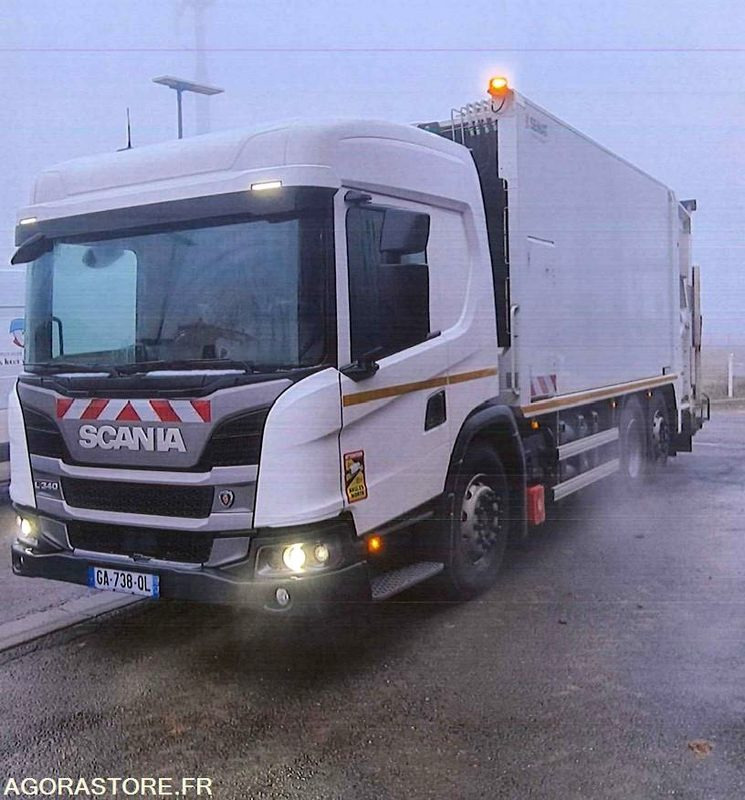 BOM SCANIA L340 71926 kms 2021 GNV - Vůz na odvoz odpadků: obrázek 3 BOM SCANIA L340 71926 kms 2021 GNV - Vůz na odvoz odpadků: obrázek 3