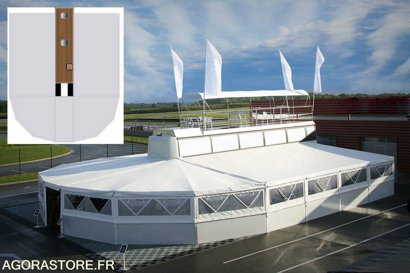 BUS VIP DOUBLE ETAGE MOTORHOMEVIP VANHOOL + REMORQUE + AUVENT DE RECEPTION - Pojízdná prodejna, Autobus: obrázek 4 BUS VIP DOUBLE ETAGE MOTORHOMEVIP VANHOOL + REMORQUE + AUVENT DE RECEPTION - Pojízdná prodejna, Autobus: obrázek 4