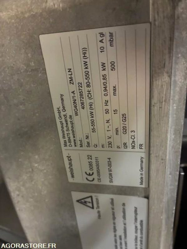 Bruleur chaudière gaz - Nástroj/ Vybavení: obrázek 2 Bruleur chaudière gaz - Nástroj/ Vybavení: obrázek 2