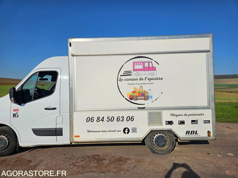 CAMION MAGASIN EPICERIE - MASTER RT - 2021 - 103 500 KM - Chladící dodávka: obrázek 1 CAMION MAGASIN EPICERIE - MASTER RT - 2021 - 103 500 KM - Chladící dodávka: obrázek 1