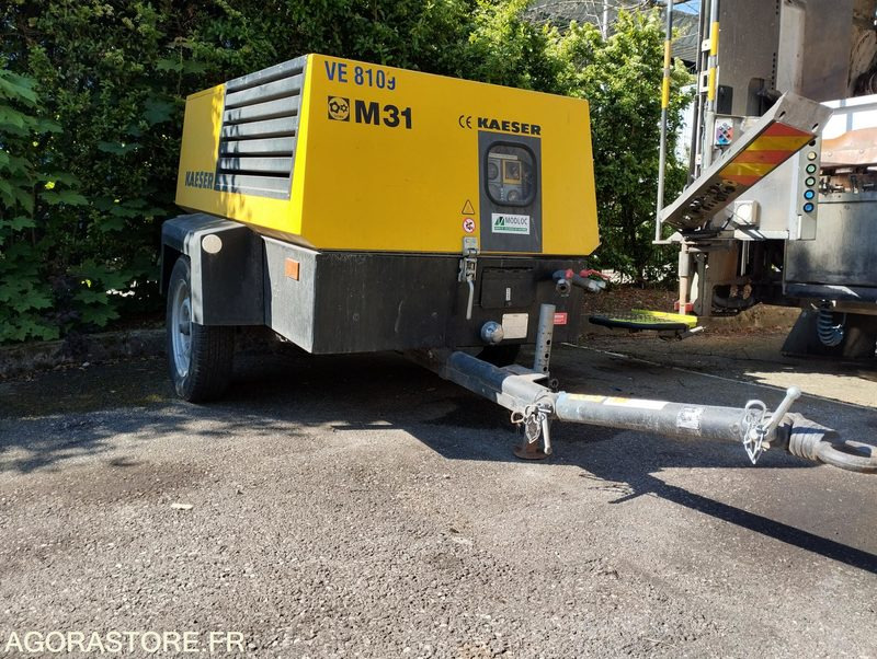 COMPRESSEUR DE CHANTIER KAESER M31 de 2002 8109VE99 - Mobilní kompresor: obrázek 1 COMPRESSEUR DE CHANTIER KAESER M31 de 2002 8109VE99 - Mobilní kompresor: obrázek 1