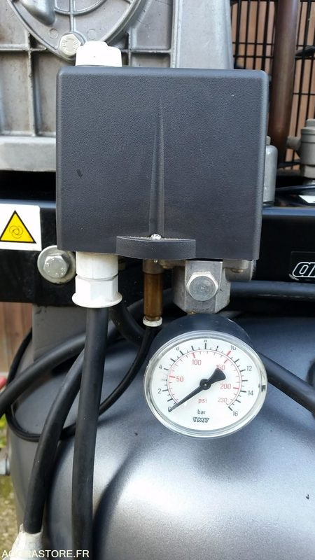 Mobilní kompresor COMPRESSEUR VERTICAL DE MARQUE FIAC TYPE AB-300-670 CUVE 270l TRIPHASE: obrázek 7