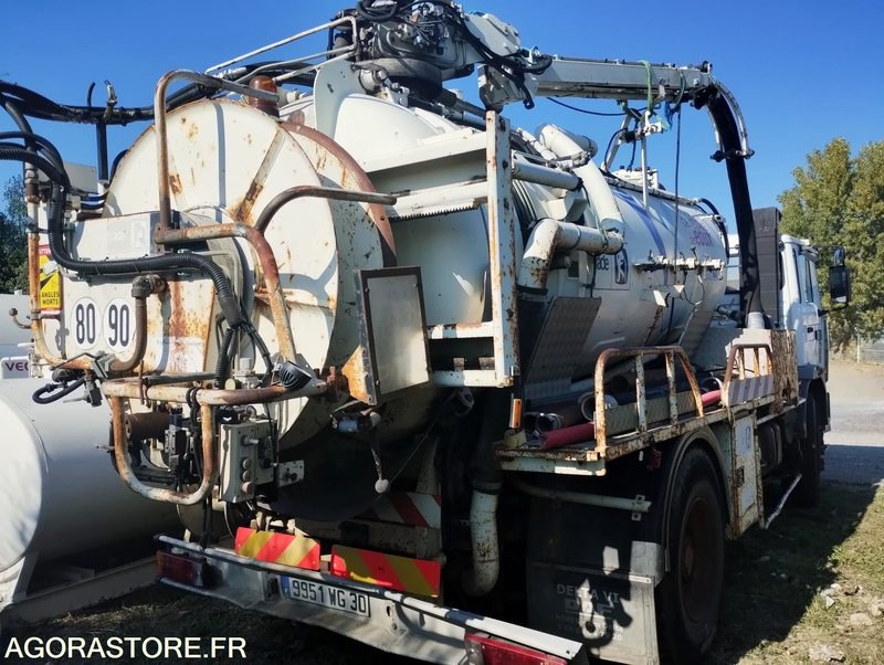 Camion 19t Hydrocureur Renault G300 Maxter – équipement Huwer - Čistič odpadových jam: obrázek 5 Camion 19t Hydrocureur Renault G300 Maxter – équipement Huwer - Čistič odpadových jam: obrázek 5