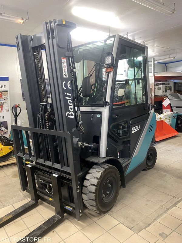 Chariot élévateur BAOLI KBE25N 2T5 ELECTRIQUE CABINE - Elektrický vysokozdvižný vozík: obrázek 1 Chariot élévateur BAOLI KBE25N 2T5 ELECTRIQUE CABINE - Elektrický vysokozdvižný vozík: obrázek 1