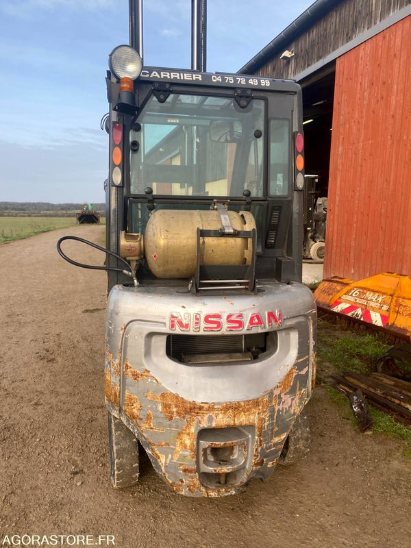 Chariot élévateur GAZ NISSAN 1.8T - Plynový vysokozdvižný vozík: obrázek 5 Chariot élévateur GAZ NISSAN 1.8T - Plynový vysokozdvižný vozík: obrázek 5