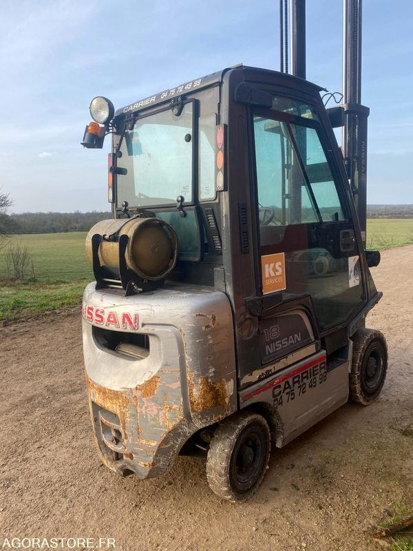 Chariot élévateur GAZ NISSAN 1.8T - Plynový vysokozdvižný vozík: obrázek 4 Chariot élévateur GAZ NISSAN 1.8T - Plynový vysokozdvižný vozík: obrázek 4